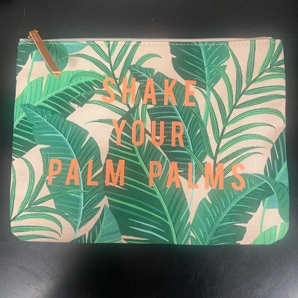 Stella & Dot All In Pouch Shake Your Palm Palms Brand New - Picture 4 of 7